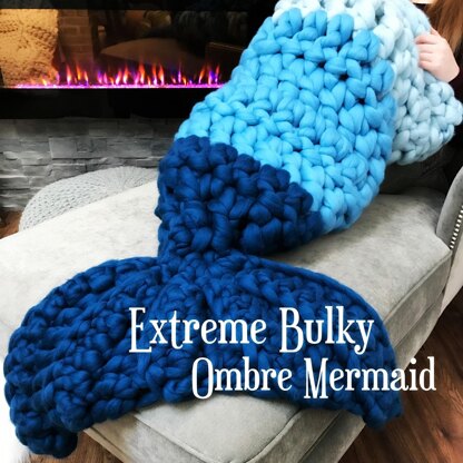 Extreme Bulky Ombre Mermaid