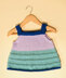 "Tropical Swing Tank" - Top Knitting Pattern in Paintbox Yarns Simply DK - DK-Baby-002