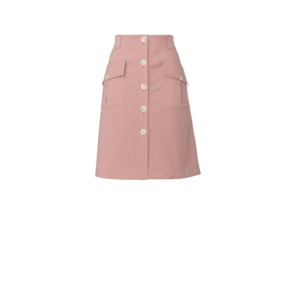 Burda Style Misses' Front Fastening Flared Skirt B5991 - Sewing Pattern