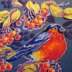 Merejka Bullfinches Cross Stitch Kit - MER-K092