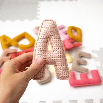 Crochet Alphabet Pattern