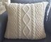 Carlingford - aran cushion cover