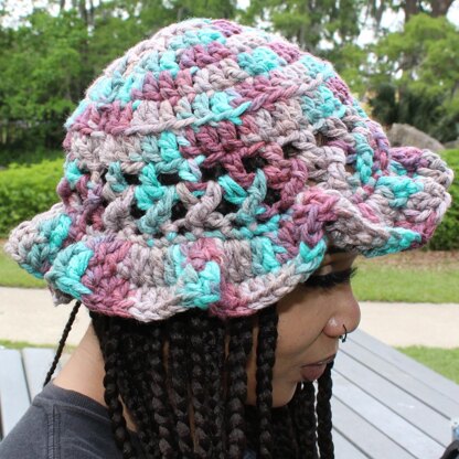 Ruffled Bucket Hat