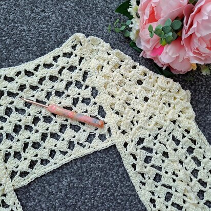 Crochet Shell Stitch Shawl/Wrap Pattern