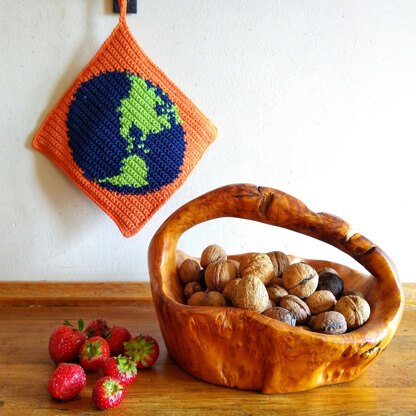 Hot Earth Potholder