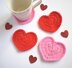 Heart Coasters