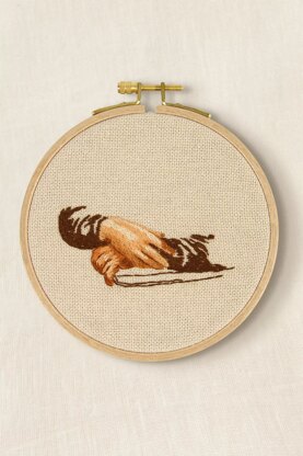 DMC Inspired by Mona Lisa, Leonardo Da Vinci, Le Louvre, Intermediate Embroidery Kit