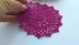Crochet easy small doily pattern