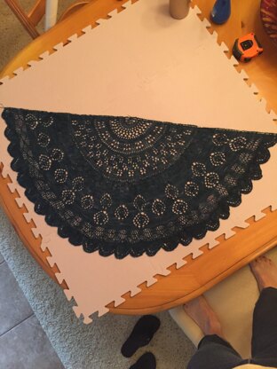 Skywalker Shawl by Laura Nelkin