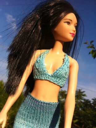 Arielle - Mermaid Outfit for Barbie Dolls