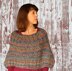 Homespun Knit Cape