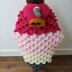 Hooded Flamingo Blanket Costume