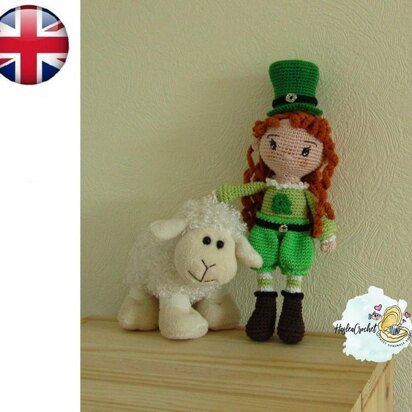 St Patrick Elf (Leprechaun) doll