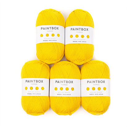Paintbox Yarns Wool Mix Aran 5 Ball Value Pack