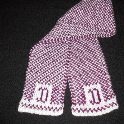 "D" Anything Scarf
