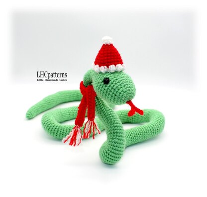 Green Snake Crochet Pattern