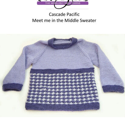 Meet in the Middle Sweater Cascade Pacific - DK179