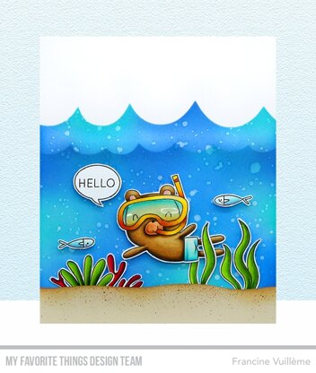 My Favorite Things Clear Stamps 4"X8" - Best Fins