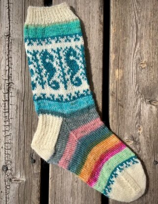 Under the Sea Knit Sock Collection