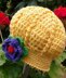 Rose Baby Crochet Hat Pattern