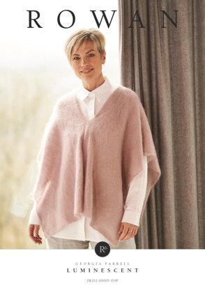 Luminescent Poncho in Rowan Kidsilk Haze - ZB352-00005-ENP - PDF