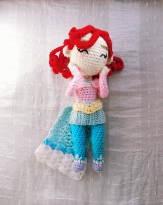 The Space Princess: Aurora PDF Amigurumi Pattern English