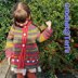 Mushroom Pixie Mosaic Coat (Child)