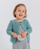 Paulina Cardigan - Knitting Pattern For Babies in MillaMia Naturally Baby Soft by MillaMia