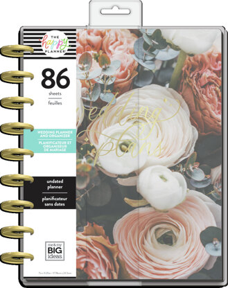 The Happy Planner Wedding Plans Classic 12 Month Planner