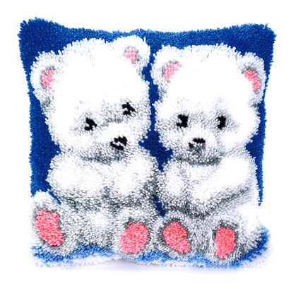 Vervaco Cute Bears Latch Hook Kit
