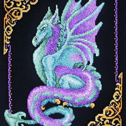Janlynn Corporation Mystical Dragon Cross Stitch Kit - 28cm x 38cm