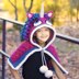 Unicorn Hooded Capelet