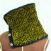 Deco Fans Cowl in Malabrigo Mecha - Downloadable PDF