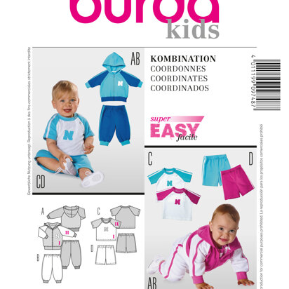 Burda B9748 Coordinates Sewing Pattern