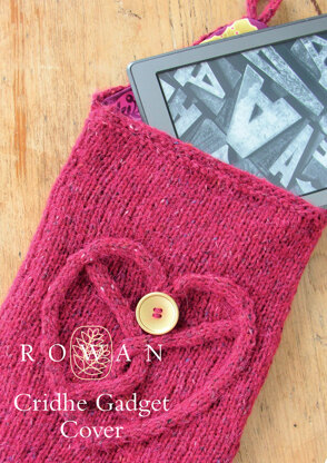 Cridhe Gadget Cover in Rowan Felted Tweed