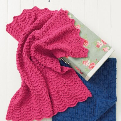 Blankets in Hayfield Baby Chunky - 4684- Downloadable PDF