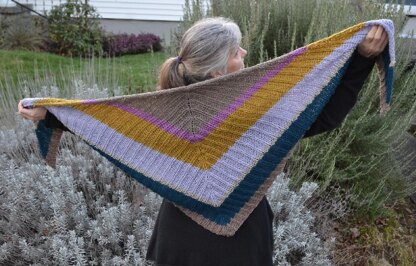 Morning Coffee Shawl