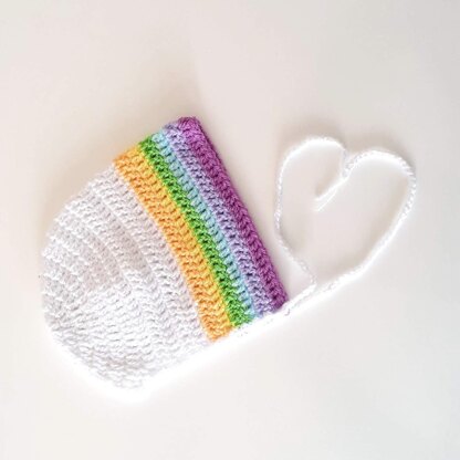 Rainbow bonnet