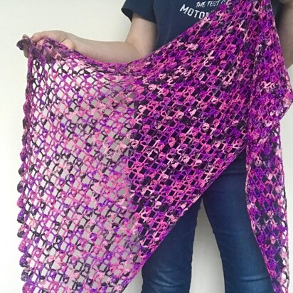 Diamonds for Flora Shawl