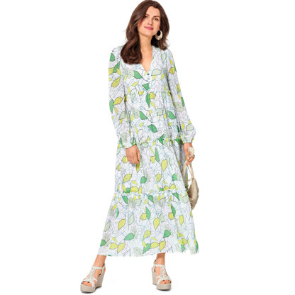 Burda Style Ladies Outerwear Dress / Blouse B6023 - Paper Pattern, Size 34 - 44