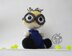 Pebble doll Minion