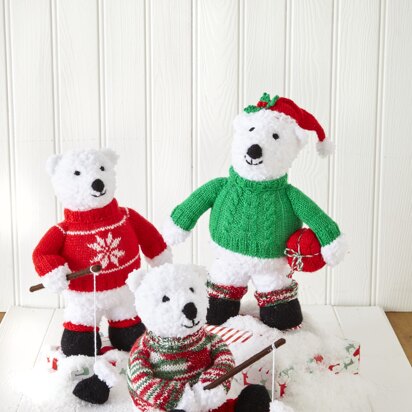 Toys in King Cole Cuddles Chunky - 9173 - Leaflet - knitting pattern