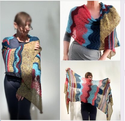 Clotilde shawl