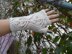 Frosted Winterberry Fingerless Gloves