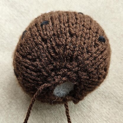 Knitted Christmas Pudding