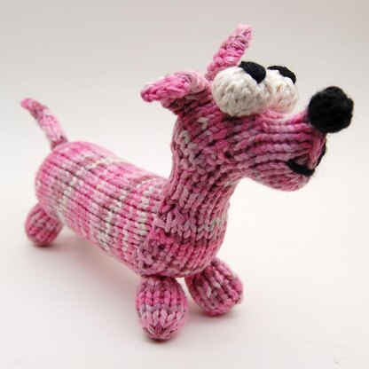 Wiener Dog Dachshund Knitting Pattern