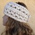 Lace Ribbed Ear Warmer