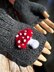 Mushroom Fingerless Gloves