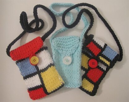 IPhone Purses Mondrian Style