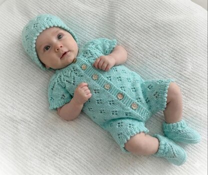 "Snowdrop" romper suit